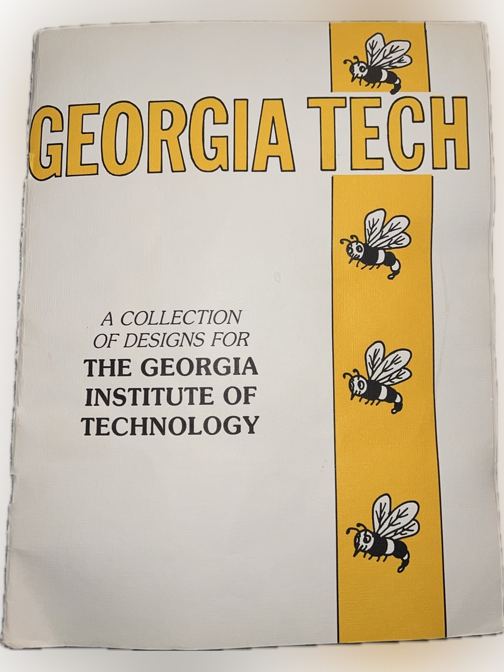 🔴Vintage Georgia Tech Cross Stitch Pattern Book 12 Different Patterns Craft